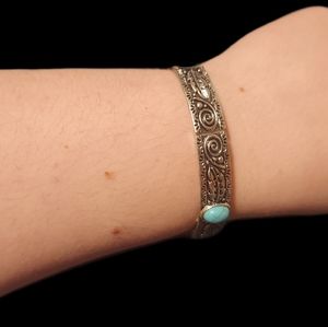 Wild West Story Blue Bracelet